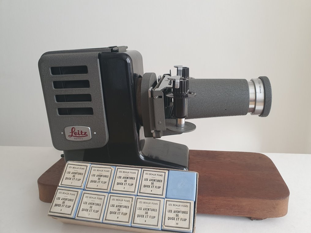 Quick et Flupke - Boite complète de 10 films fixes N/B - Les aventures de Quick et Flup (deuxième série) + Projecteur - 1 系列电影 - 1967 #1.0