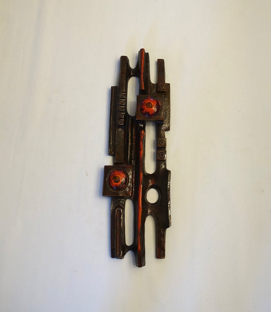 Ars Munda - Szobor, Large Brutalist Sculptuur ‘60 - 68 cm - Polyester #1.0