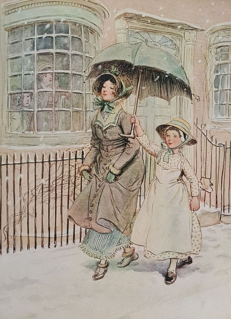 J M Barry, Hugh Thomson - Quality street met 22 tipped-in platen - 1913 #3.2