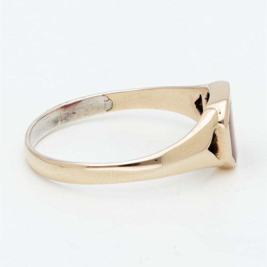 Gyűrű - 14 kt. Sárga arany - Carneool #4.3