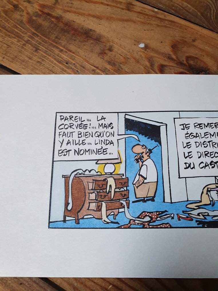 Pétillon - 1 Original colour drawing - Pétillon - Les Césars - 1990 #2.1