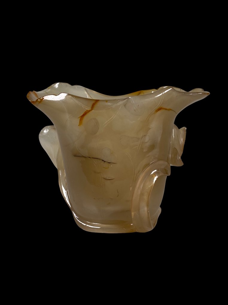 Libation Cup - Agate - China - Qing Dynasty (1644-1911) #1.0