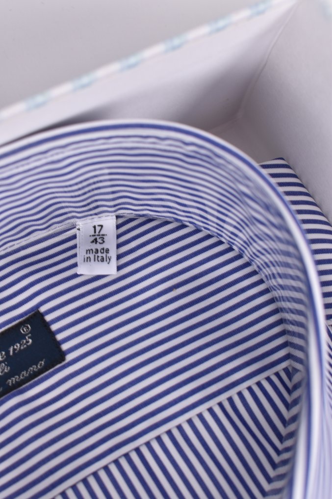 Finamore - 43 - Cotton - No reserve price - Koszulka - Nowe z metkami #3.2