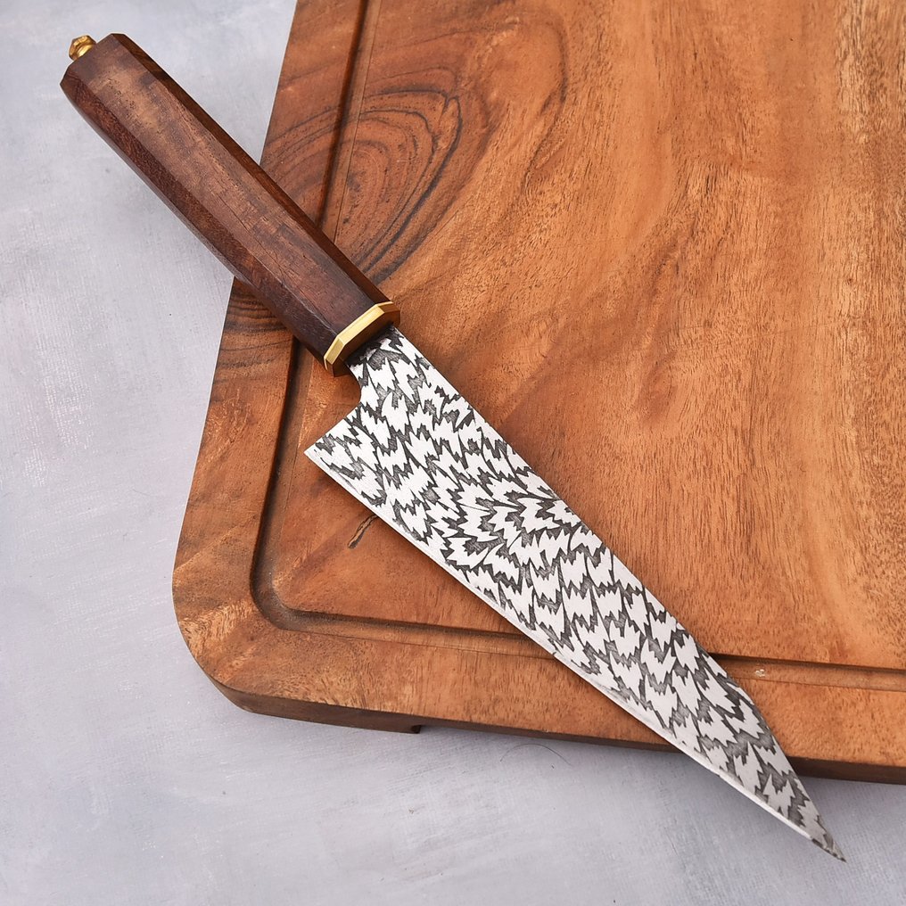 Shaw Knives - 厨刀 - Chef's knife - 519 - 活的碳钢 - 亚洲 - S.K Chef Knife 519 #2.1