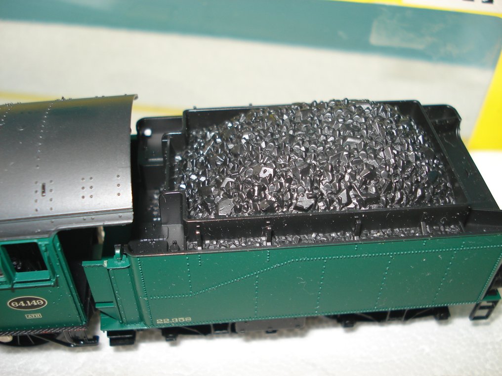 Fleischmann H0 - 91 4160 - Locomotivă cu abur pe cărbuni (1) - Type 64 - NMBS #4.3