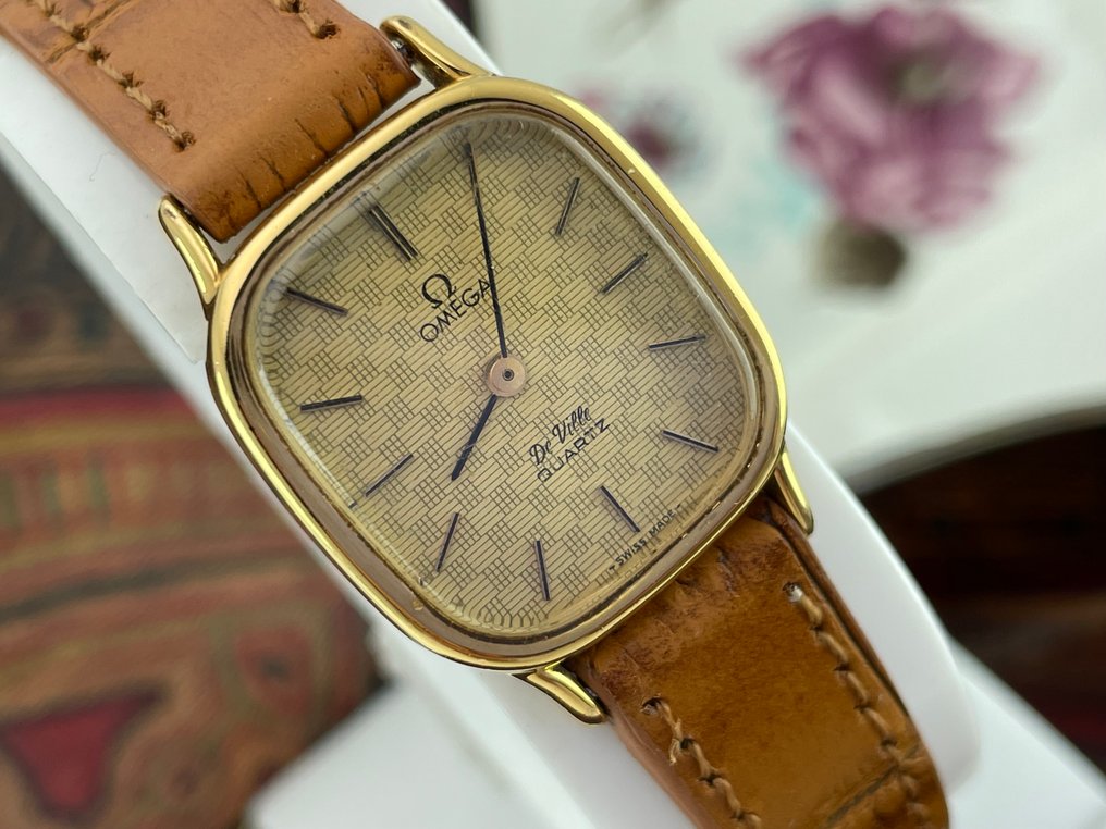 Omega - Ref.591.0096 - De Ville - Cal.1350 - Patterned Dial - χωρίς τιμή ασφαλείας - Γυναίκες - 1980-1989 #1.0
