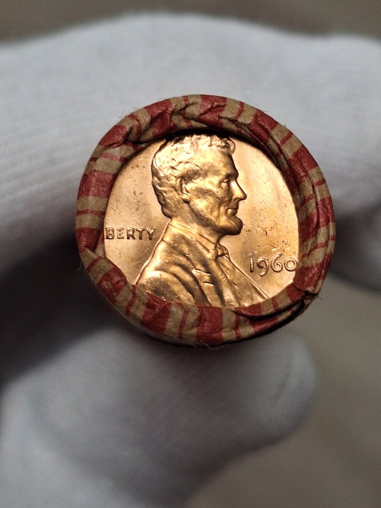 USA. 3 superb rolls of Uncirculated penny in MS state, 50 coins per roll, 150 coins in total 1970-1973 (Ohne mindestpreis) #4.3