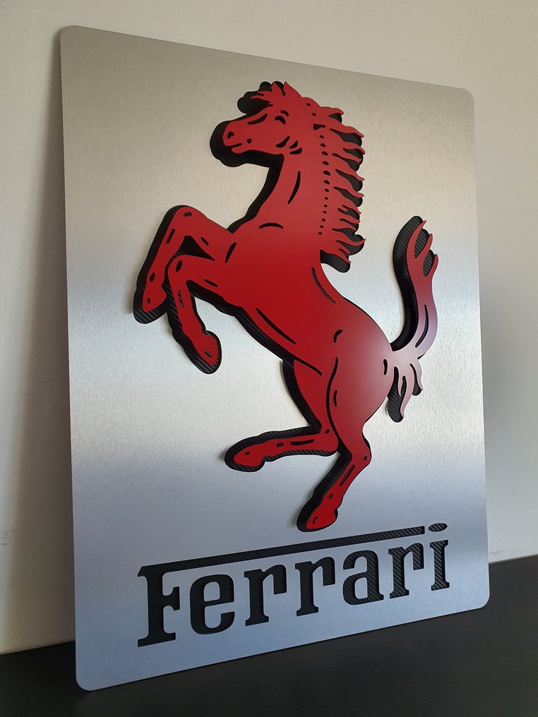 Sign - Ferrari - Tableau Cavallino Rampante - XL Size #1.0