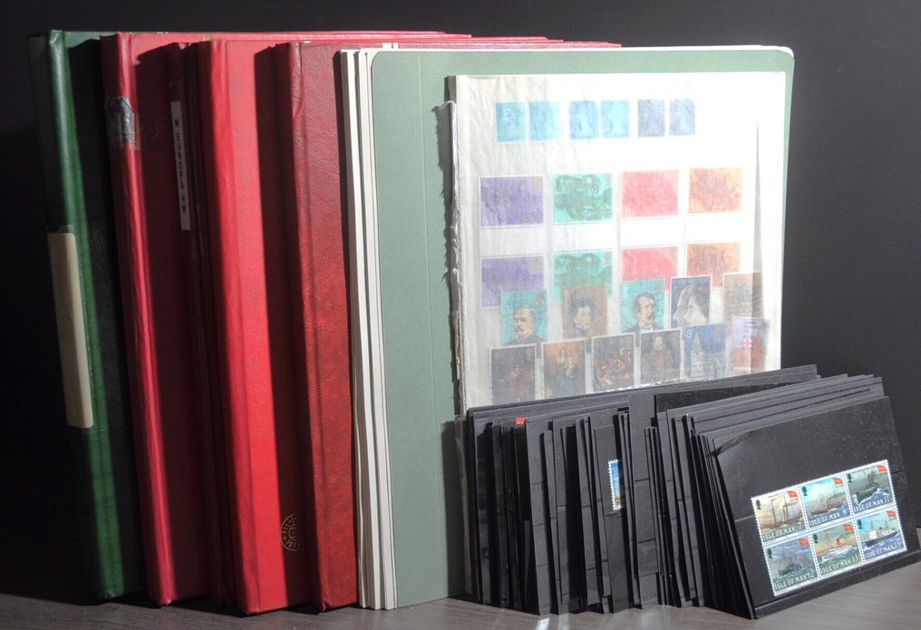 Αγγλία και Νησιά του Κανάλι - Συλλογή σε διάφορα βιβλία συλλογής, κάρτες εισαγωγής, σελίδες άλμπουμ και άλλα (218 φωτογραφίες) #1.0