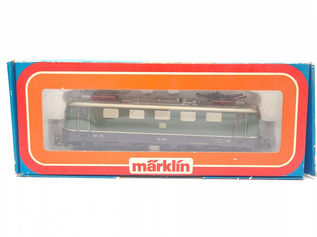 Märklin H0 - 3037 - Locomotive électrique (1) - BR 141 211-3 - DB #1.0