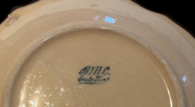 Barraud Messeri & C. (BMC) - Serviço de sobremesa (6) - Majólica #3.2