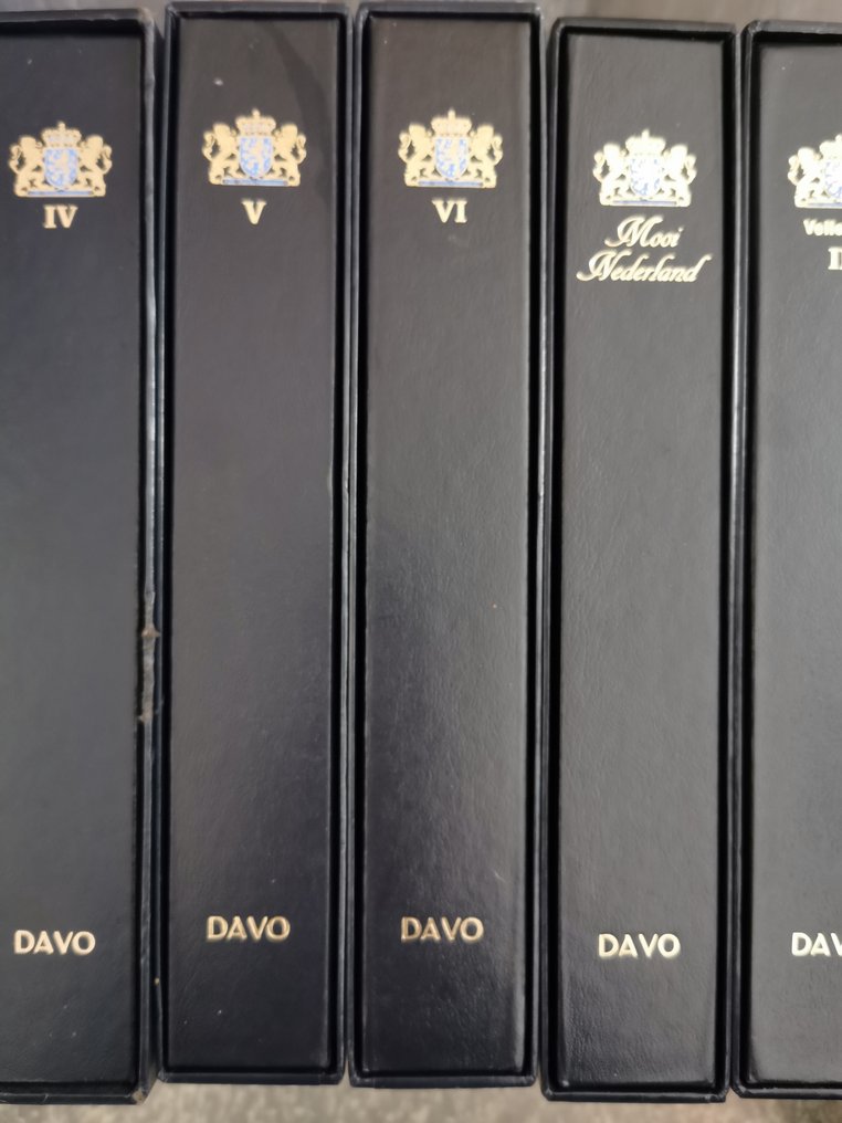 荷兰 - 配饰 1852/2013 - 9 Davo LX 专辑配有存储盒,适用于基础和 Velletjes 收藏 #2.1