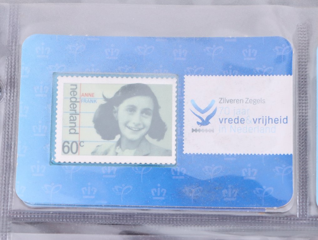 Ολλανδία - Ασημένια γραμματόσημα «70 χρόνια Ειρήνης & ελευθερίας στην Ολλανδία» (12x) - στο άλμπουμ #1.0