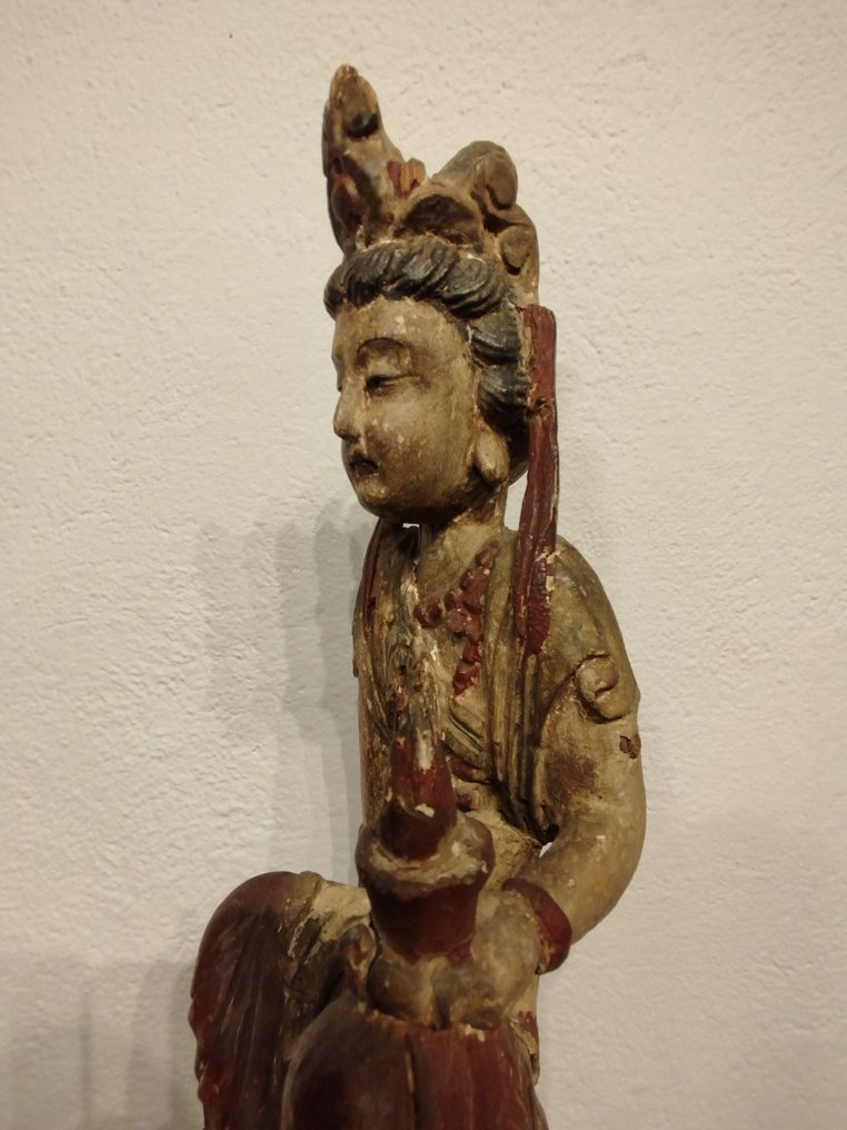 Scultura Cina - Træ - Kina - Qing-dynastiet (1644-1911) #2.1