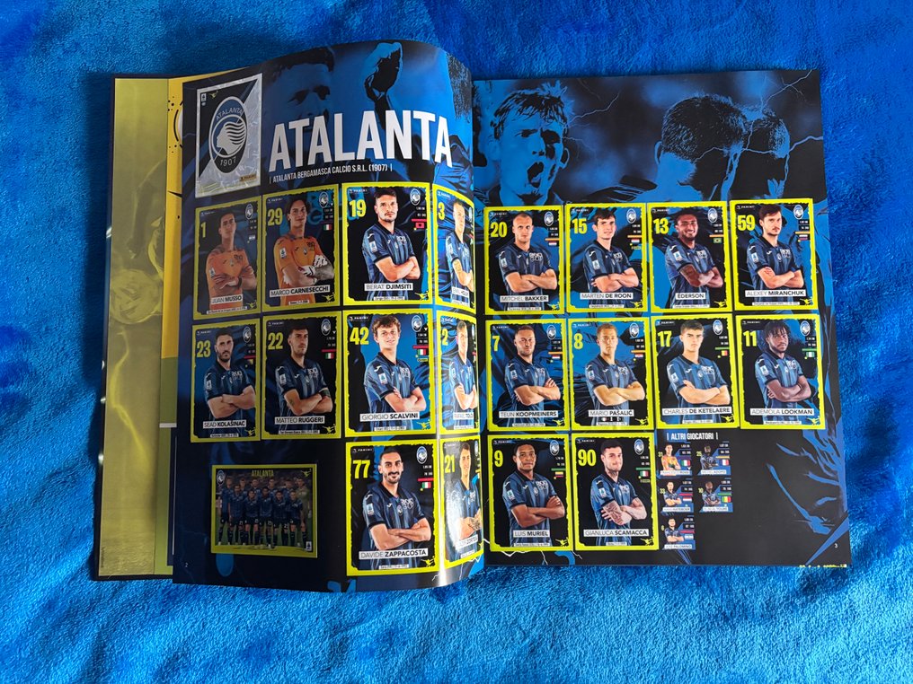 帕尼尼 Calciatori 2023/24 - Hardcover + Luxe Cassette - 1 完整册子 - 优秀(EX) #4.3