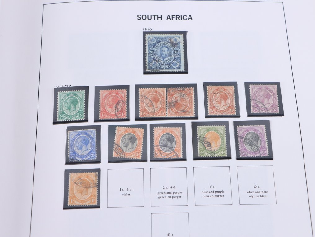 南非 1910/2001 - 盖章收藏在 davo 相册中 #1.0