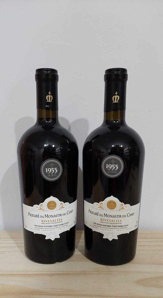 1955 Prieuré du Monastir Del Camp - Rivesaltes - 2 Î¦Î¹Î¬Î»Î· (0,75L) #1.0