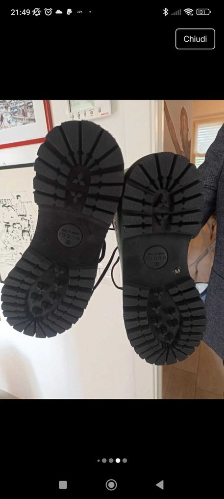 Gucci - Lace-up shoes - Size: EU 43.5 - New in box #4.3