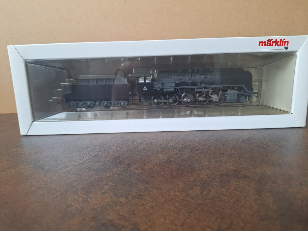 Märklin H0 - 3419 - Locomotiva a vapor com vagão de carvão (1) - Série 49 - NS #3.2