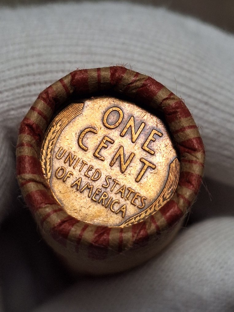 USA. 1 rol containing Indian Head 1898 on one end/Wheat Cent on the other end (Ohne mindestpreis) #1.0