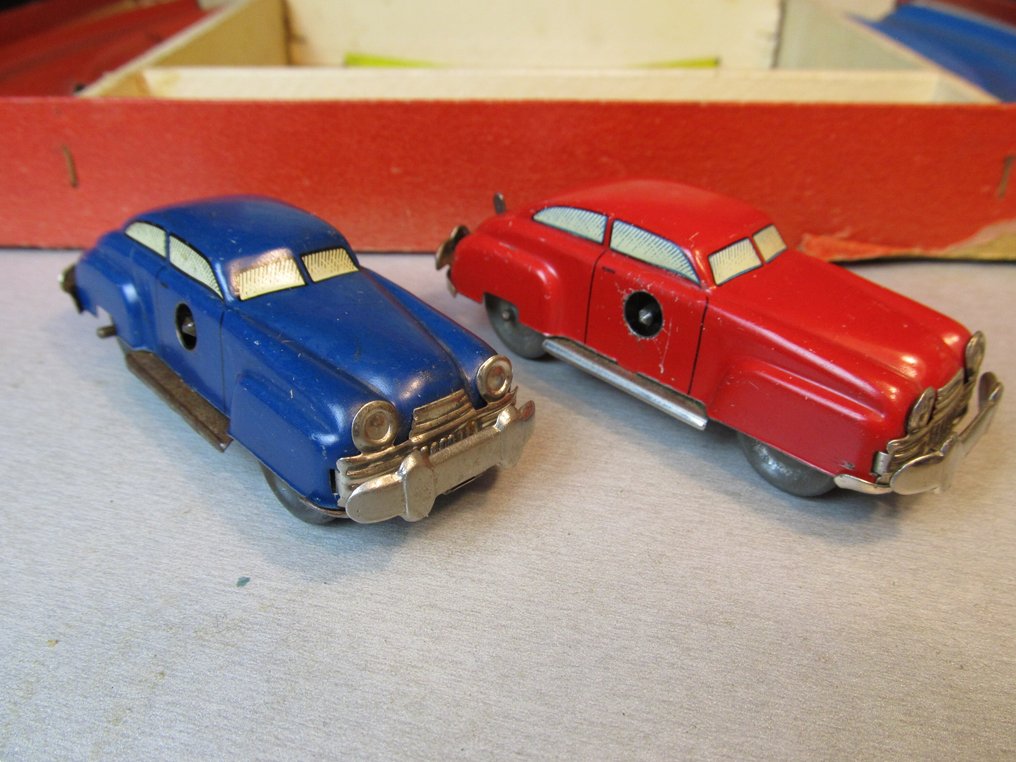 Distler - αυτοκινητόδρομος - Κουρδιστό παιχνίδι από κασσίτερο - 1950-1959 - Γερμανία #2.1