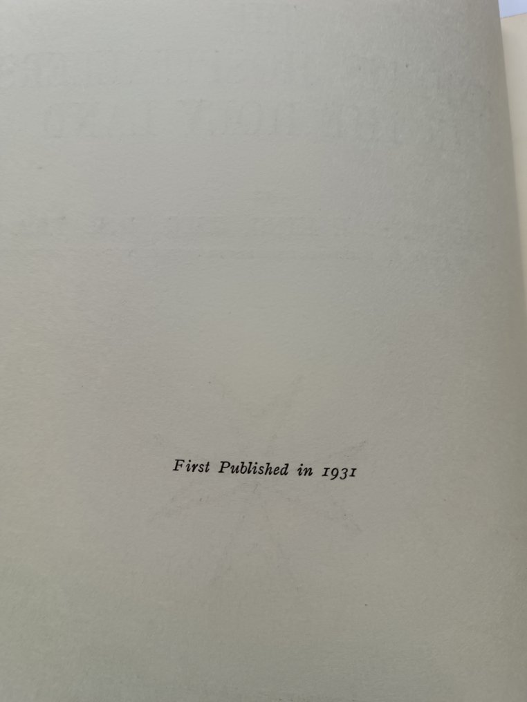 Colonel E.J. King - The Knights Hospitallers in the Holy Land - 1931 #4.3