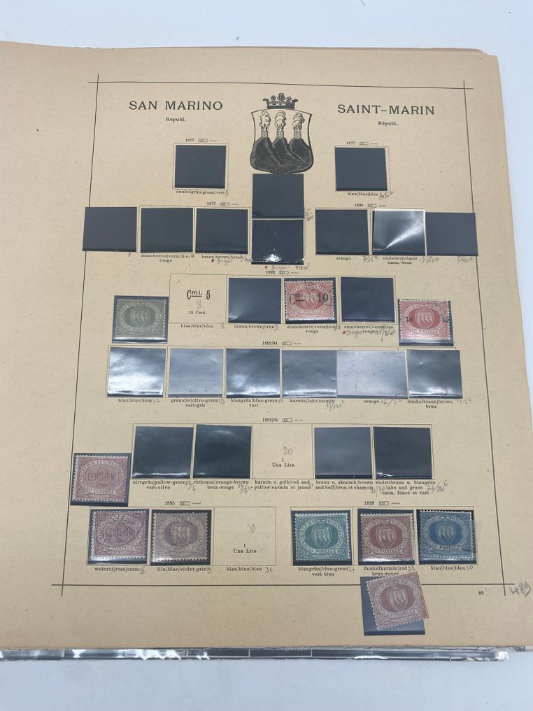 Σαν Μαρίνο 1892/1936 - Συλλεκτικά κεφάλαια με καλές αξίες. #1.0