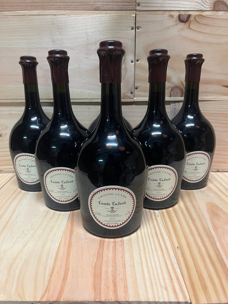 2022 Comte Lafond "Grande Cuvée" Rouge - Sancerre - 6 Flasker (0,75 L) #1.0