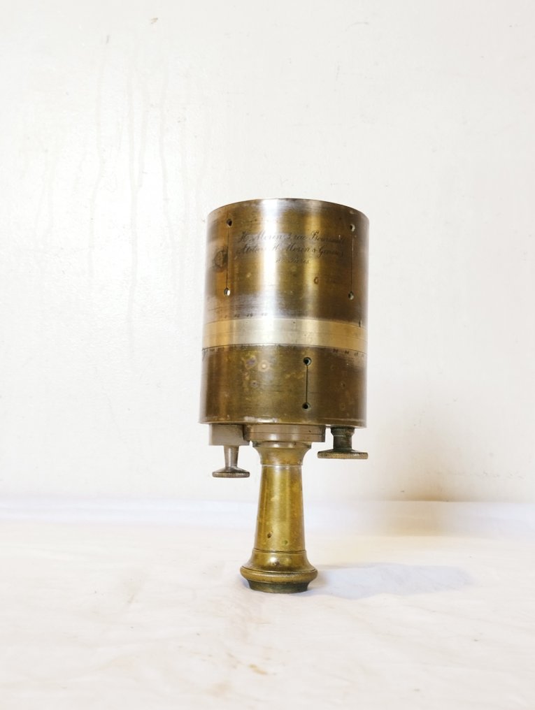 Theodoliet - Ancien laiton - 1880-1900 - Frankrijk - équerre d’arpenteur H.Morin . large #1.0