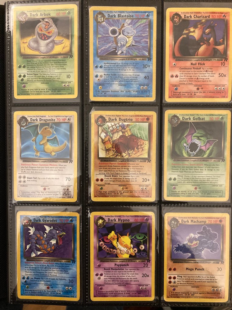Pokémon - 83 Complete set - WOTC - Team Rocket #3.2