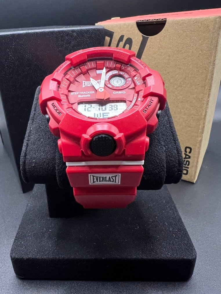 Casio - G-SQUAD Gshock x EVERLAST Limited Collaboration Model - Fără preț de rezervă - BGA-800EL-4AJR - Bărbați - 2019 #4.3