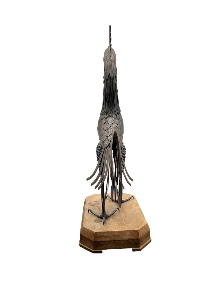 Γλυπτό, Gallo - 60 cm - Σίδερο #3.2