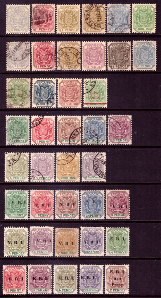 Transvaal 1878/1901 - setzen - Stanley Gibbons #4.3