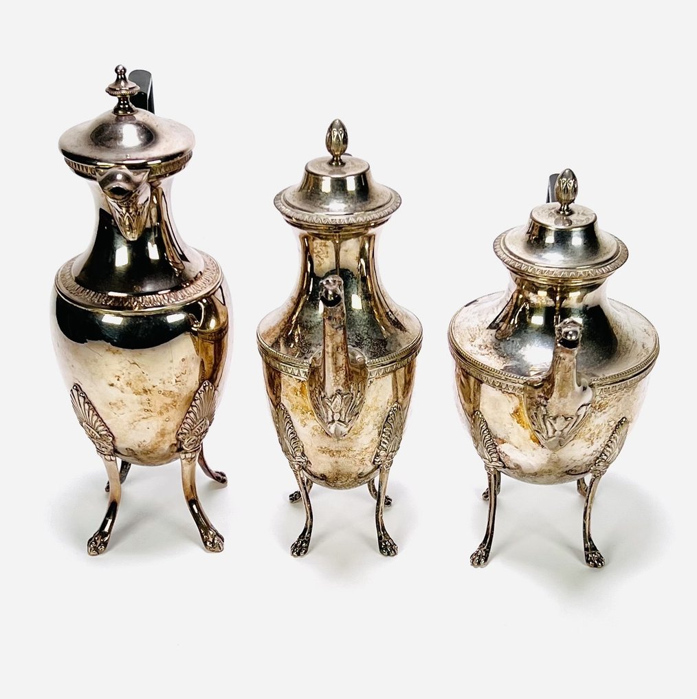 Teepannu (3) - Hopeoitu - verzilverd #1.0