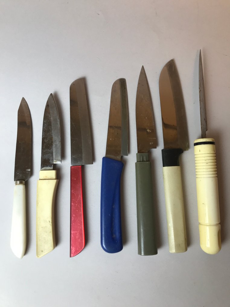 Μαχαίρι κουζίνας - Χάλυβας, Ξύλο - Ιαπωνία - Σετ 7 μαχαιριών #3.2