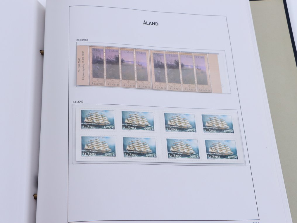 Åland Islands 1985/2006 - Mint collection in Davo album #3.2