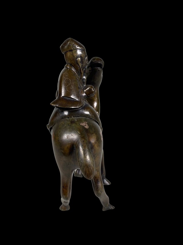 Encensoir - Bronze, Argent, Cuivre - Chine - Dynastie Qing (1644–1911) #4.3