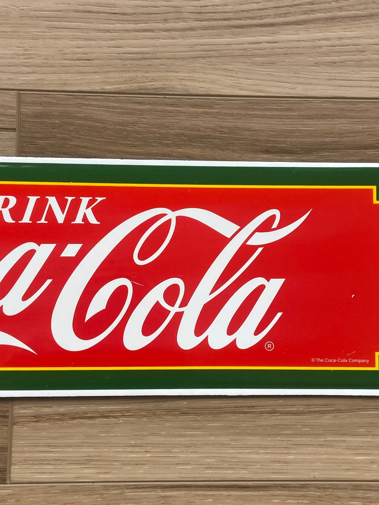 Drink Coca-Cola / The Coca-Cola Company - Πλάκα - Σμάλτο #3.2