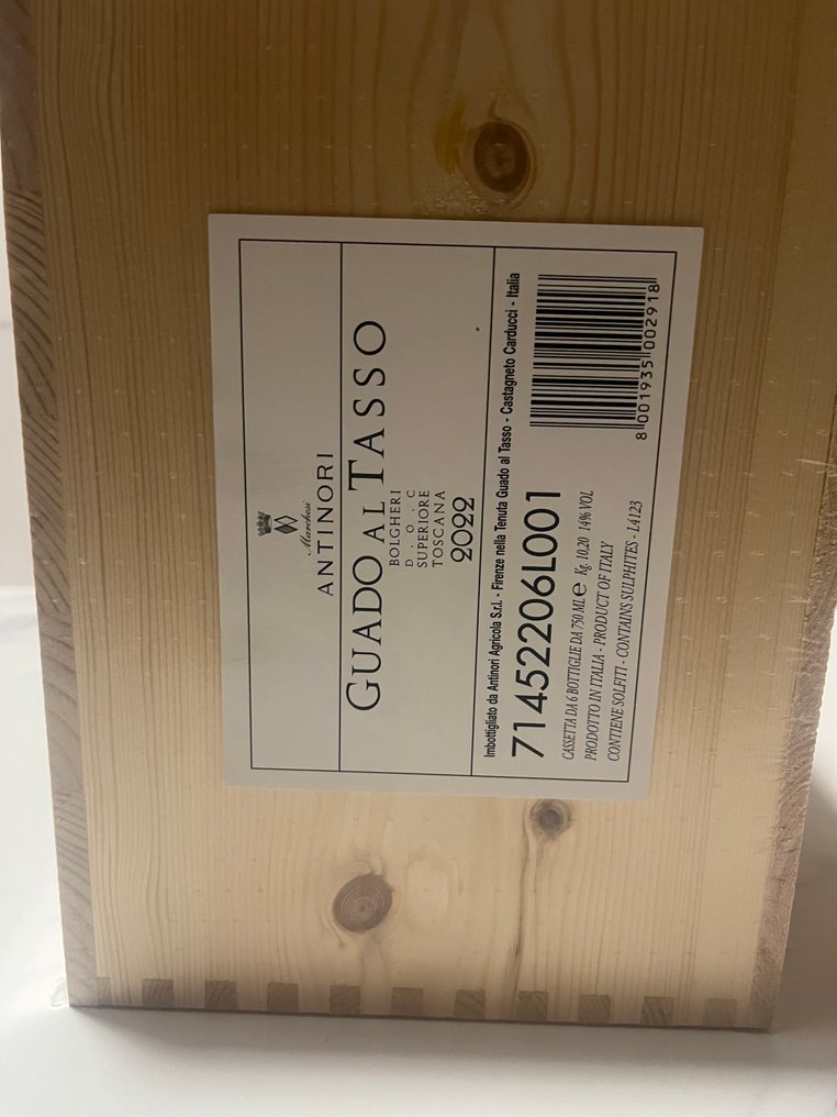 2022 Guado al Tasso - Bolgheri Superiore - 6 Bottles (0.75L) #4.3