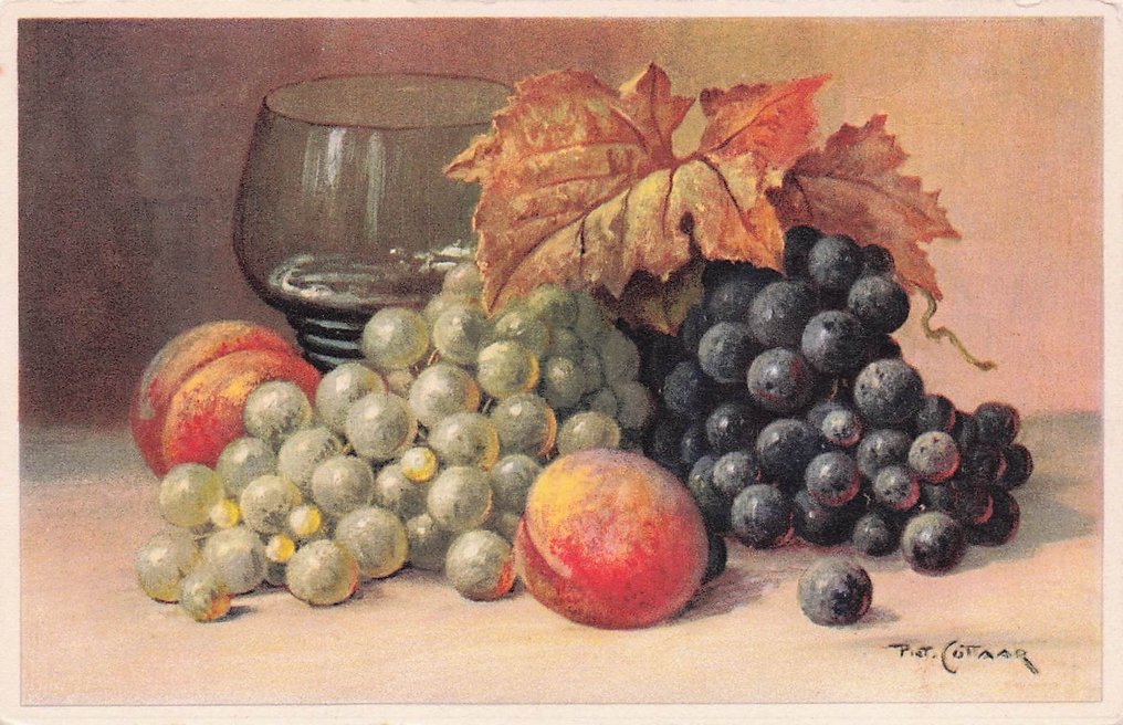 幻想卡片主要是水果和蔬菜，但也包括鱼和其他食物 - 明信片 (80) - 1910-1940 #3.2