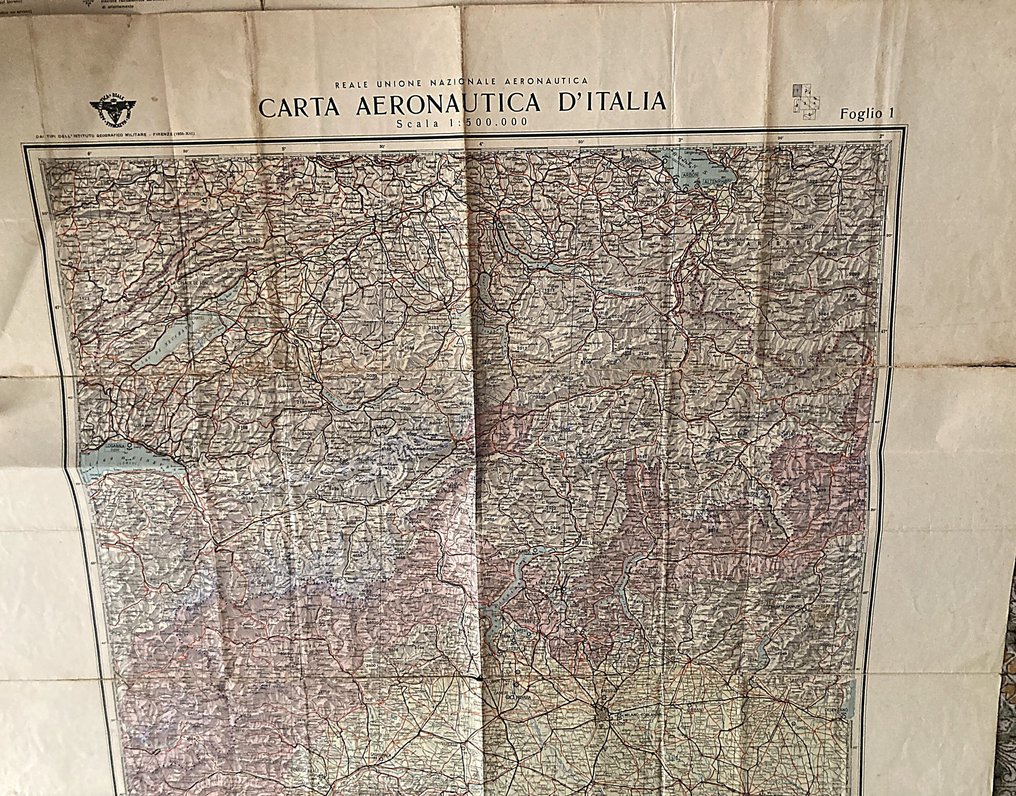 Ιταλία - 6 Αεροναυτικές κάρτες της Ιταλίας, δημιουργημένες από τη R.U.N.A.: Reale Unione Nazionale - Στρατιωτικά αξεσουάρ #2.1