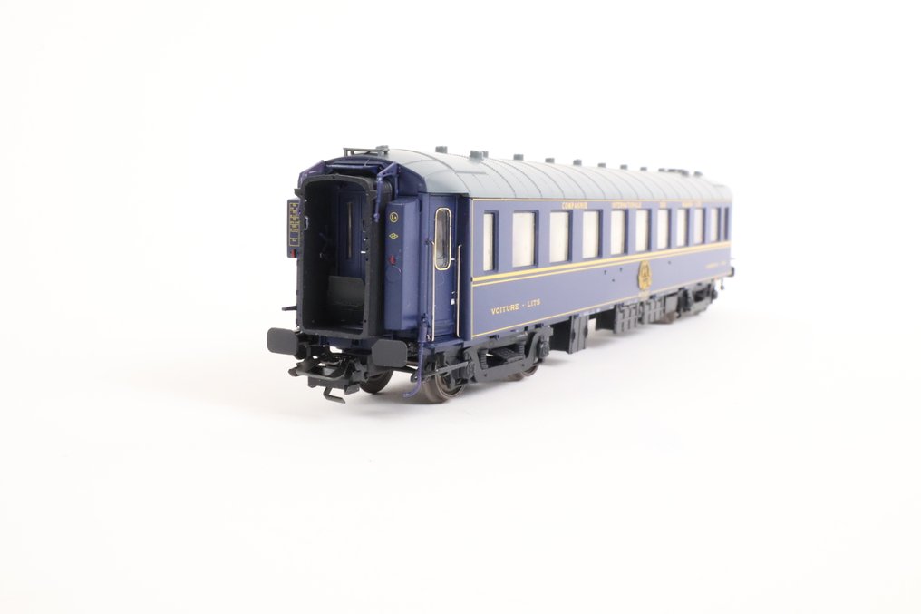 LS Models H0 - 49128 - Machetă tren transport călători (1) - Slaaprijtuig WL F - CIWL #3.2