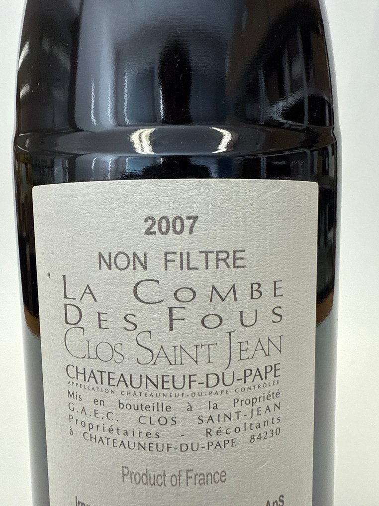 2007 Clos Saint Jean, La Combe des Fous - Châteauneuf-du-Pape - Φιάλη (0,75L) #2.1