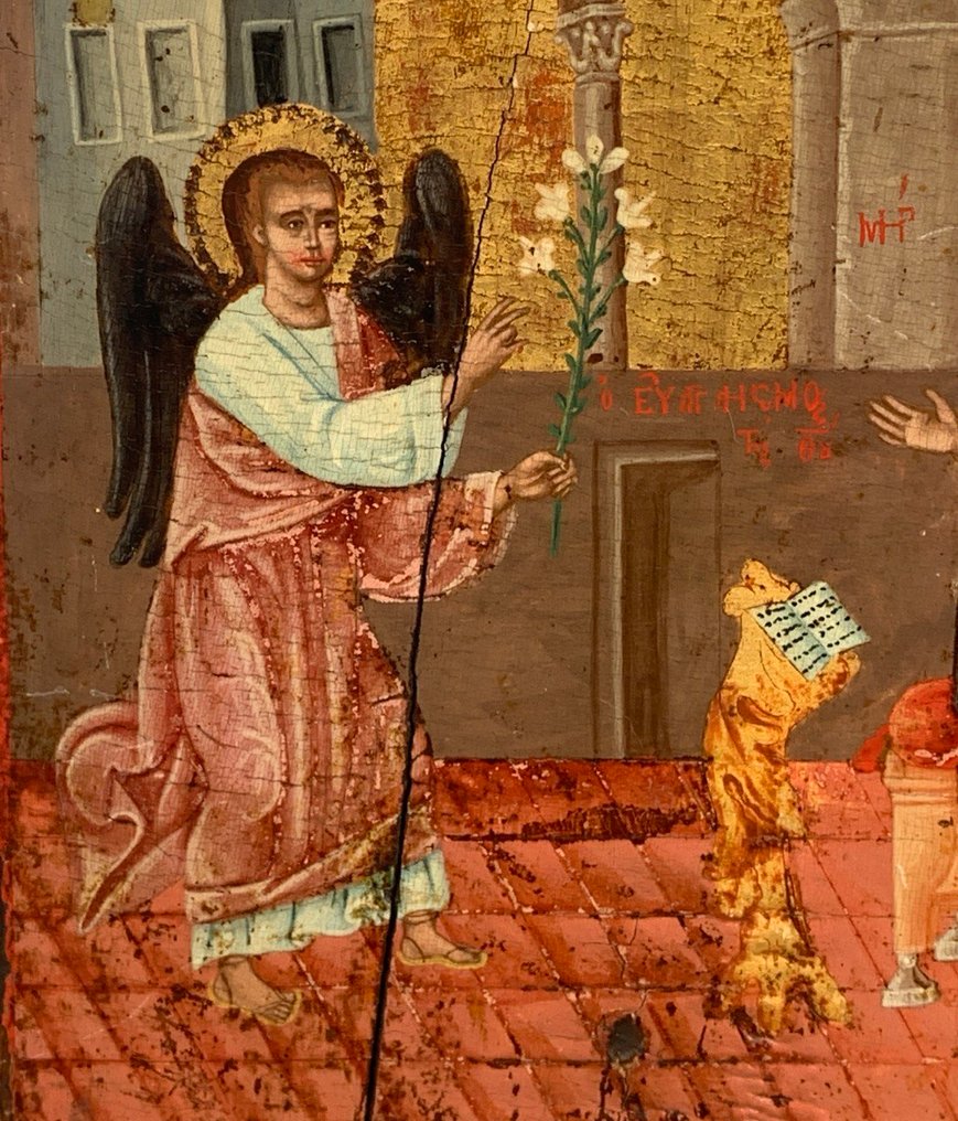 Icon - Annunciation - Wood #4.3