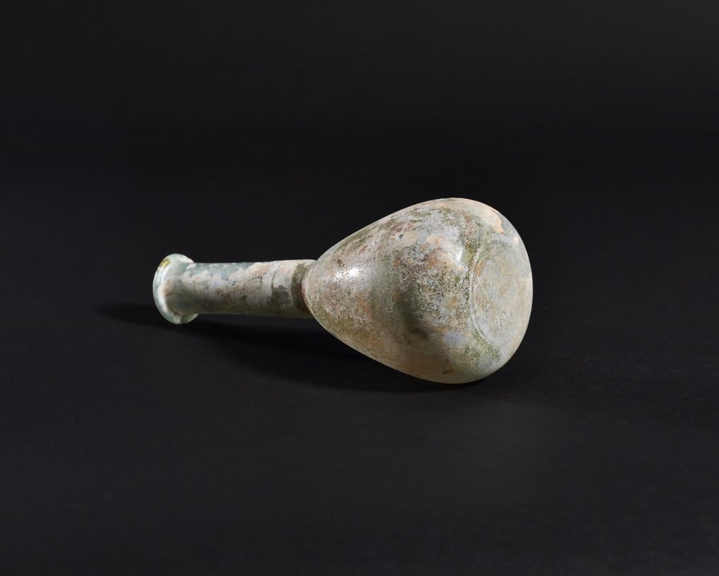 古罗马 玻璃 Unguentarium - 12.3 cm #4.3