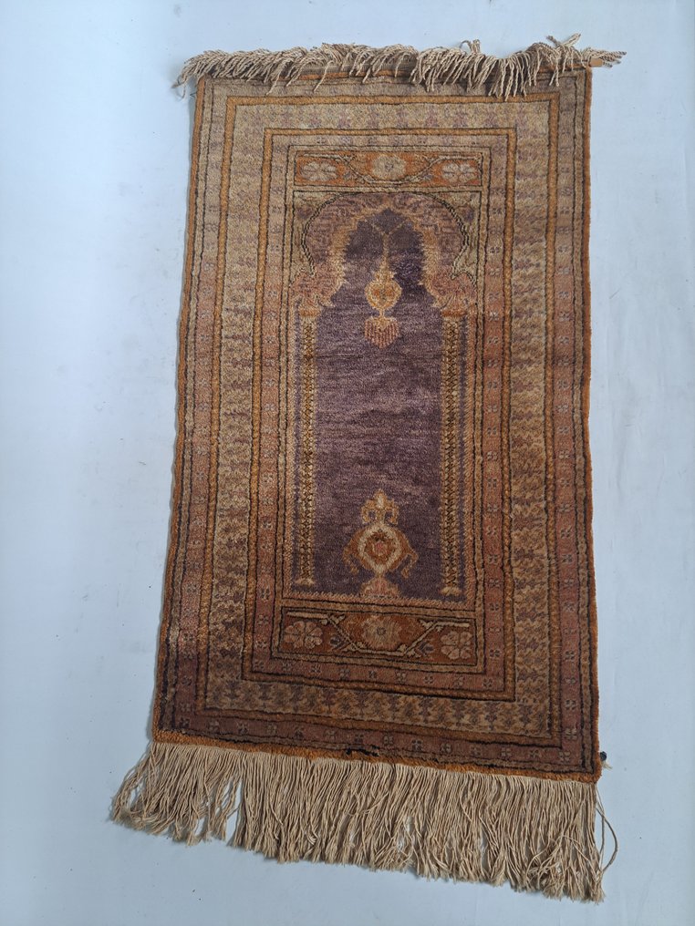 Tapestry  - 100 cm - 60 cm - Hand-knotted prayer rug #1.0