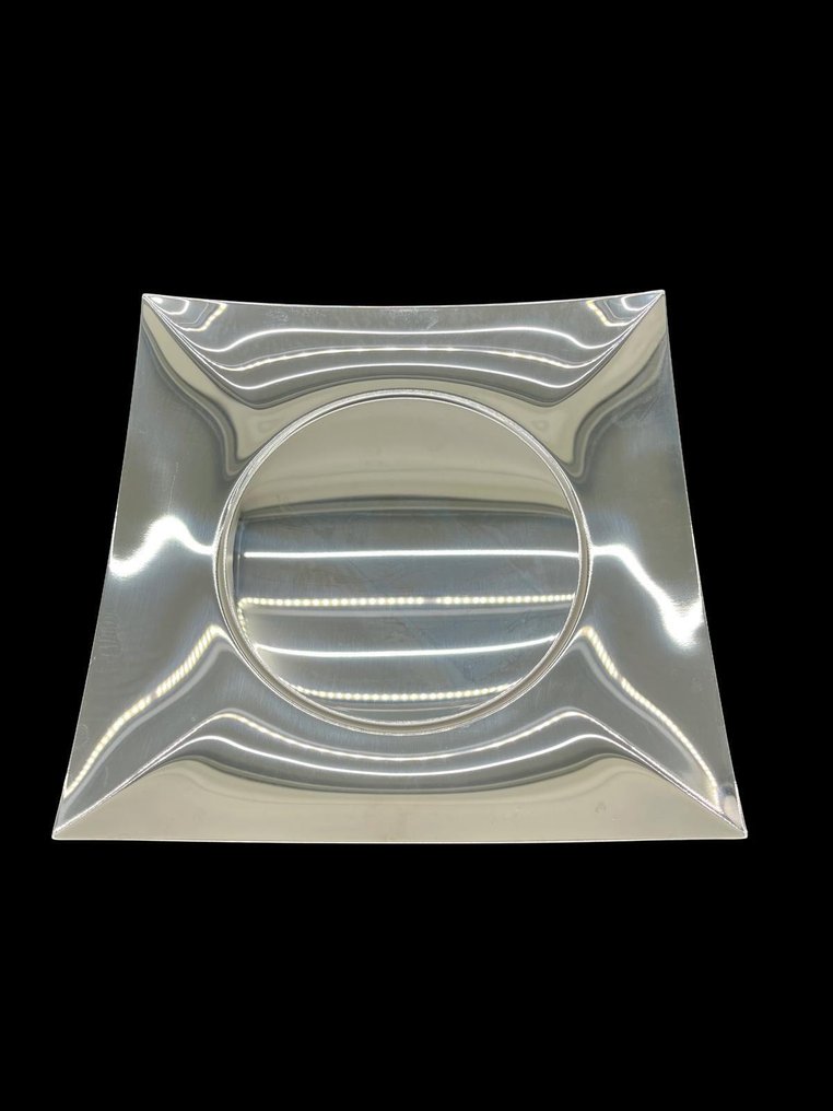 Sambonet - 充電板 (10) - Sambonet Linea Q Sottopiatto cm 28 不锈钢 - 鋼 #3.2