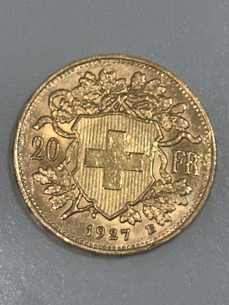 Switzerland. 20 Franken 1927 #1.0