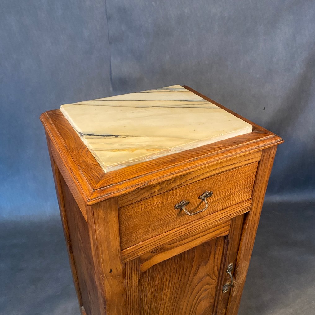 Ερμάριο - Ξύλο, Μάρμαρο, Ιταλική χειροτεχνία αρχές του 20ού αιώνα. #1.0