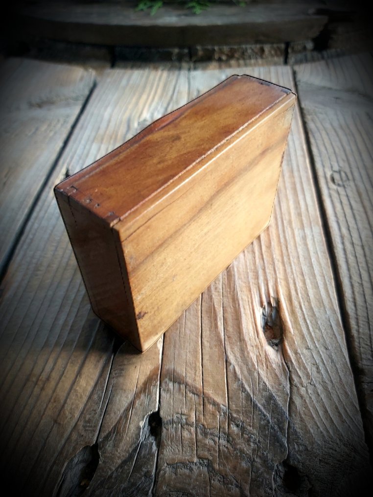 Cigarette box - walnut burl - Cigarette box #3.2